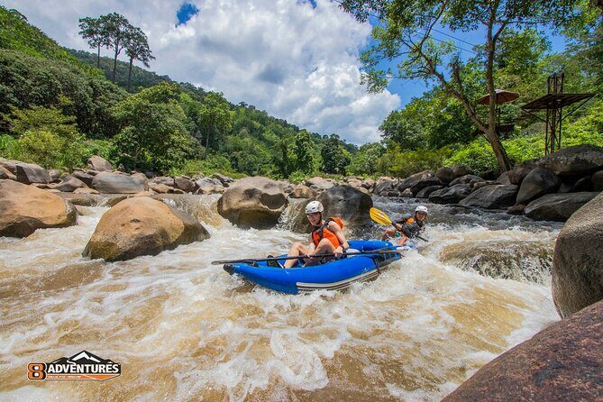 10KM Inflatable Kayaking Adventure - Mae Taeng River Kayaking: Fun Rapids Without the Planning Headache