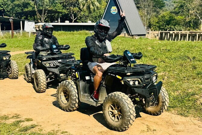 7 Hour Sticky Waterfall and ATV Guided Adventures - ATV for about an hour: what the mixed terrain really means