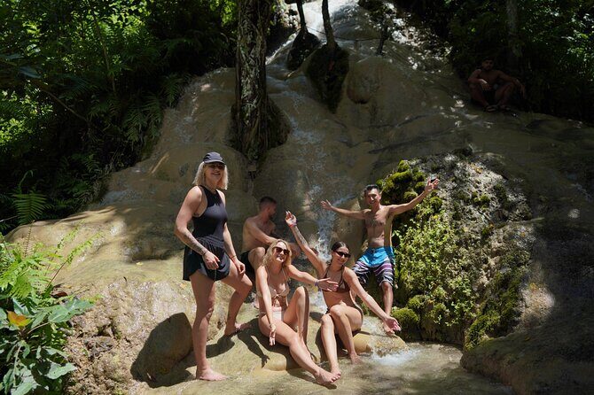 Bua Tong Waterfall Adventure& Huge Cave included Thai Buffet Tour - Key things to know