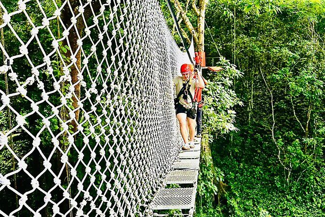 Chiang Mai 3 in 1 Zipline, Elephants and Sticky Waterfall - Zipline through Chiang Mai’s jungle canopy: guidance, sky bridges, and quick confidence