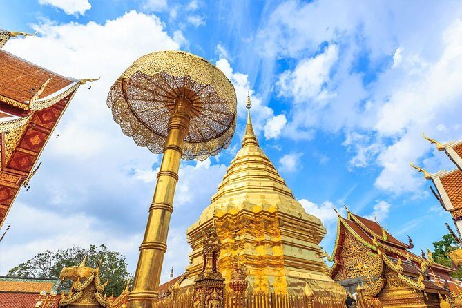 Chiang Mai Best City Tour with Doi Suthep, Pha Lat & Chedi Luang - Stop 3: Wat Pha Lat, the quieter older sibling
