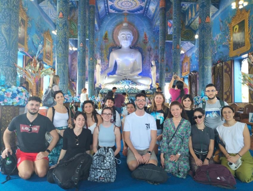 Chiang Mai: Chiang Rai Temples & Black House Discovery Tour - Wat Rong Khun: The White Temple’s Glass, Pond, and Temple Etiquette