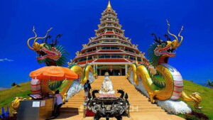 Chiang Mai: Lalita Cafe & White, Blue, Big Buddha Temples - Long Neck Karen village: how Option A changes your day