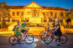 Chiang Mai: Private Historic Old City Bike Tour - Night - Tha Phae Gate by Bike: Your Start Point for Old City History