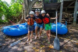 Family Rafting Adventure - Pickup, lunch, and bottled water: the value math