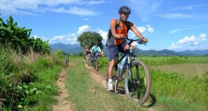 From Chiang Mai: Mae Taeng Valley and Waterfalls Cycle Tour - The Bike Ride Itself: Mostly Flat, With Real-World Terrain