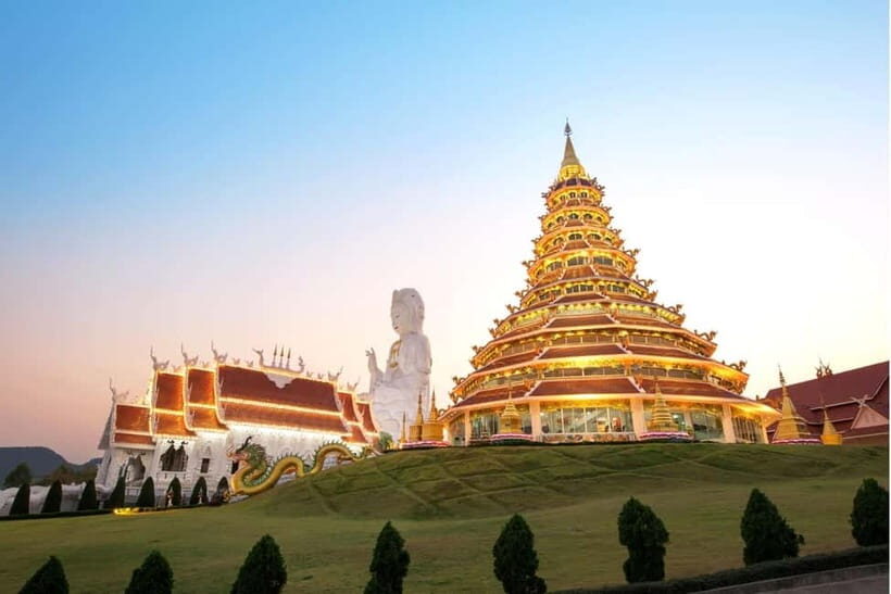 From Chiang Mai: White Temple, Blue Temple & Black House - Mae Kachan Hot Spring: the short break that keeps you sane