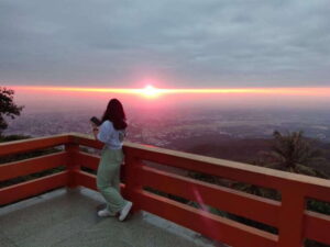 Spiritual Sunrise Wat Doi Suthep, Pha Lat, Alms & Meditation - The 306 steps and tram option: how to set yourself up