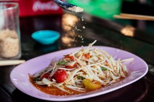The 10 Tastings of Chiang Mai With Locals: Private Street Food Tour - Starting at Wat Chai Si Phum: a gentle first bite, not a rushed sprint