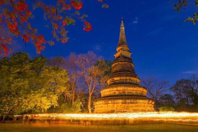 Wat Umong and Doi Suthep Temples Evening Tour - Wat Umong: tunnels, forest calm, and a big chedi
