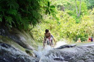 Zipline+Sticky waterfall+Long Neck Village Private Tour - Start at 8:00: pickup and the comfort win